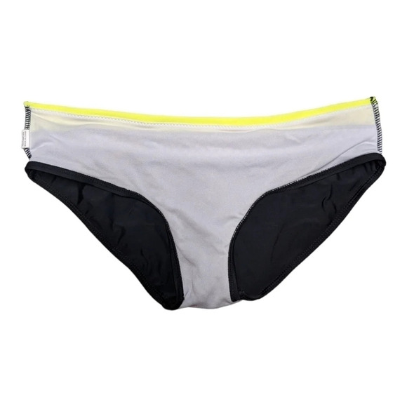 2-Piece Swimsuit/Bikini Padded Underwire Yellow Black  White M - Picture 5 of 11